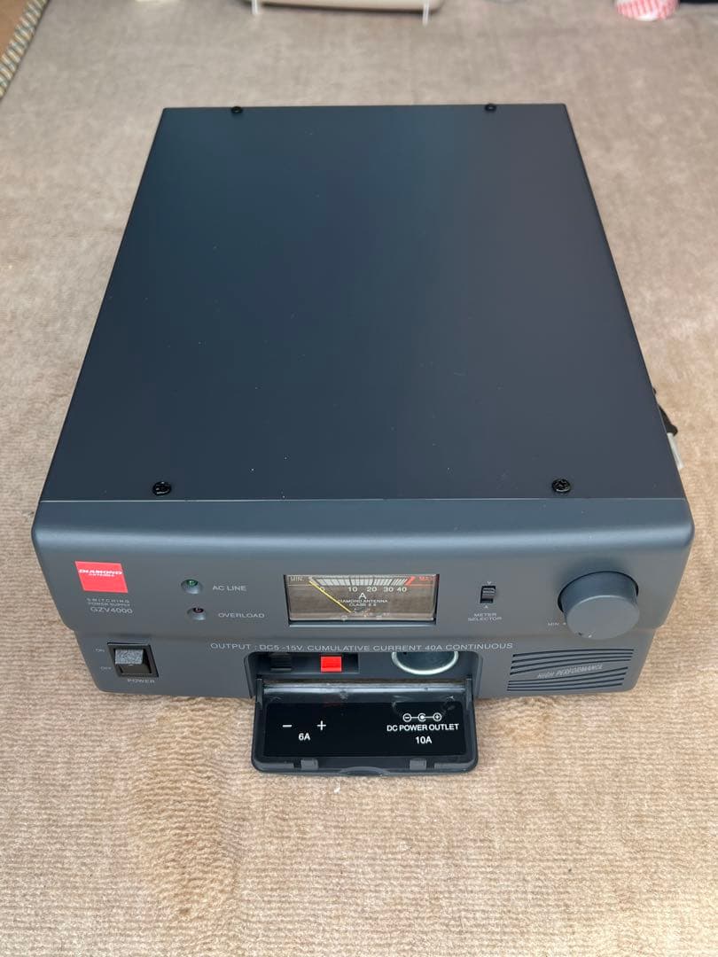 第一電波　GZV4000 安定化電源40A
