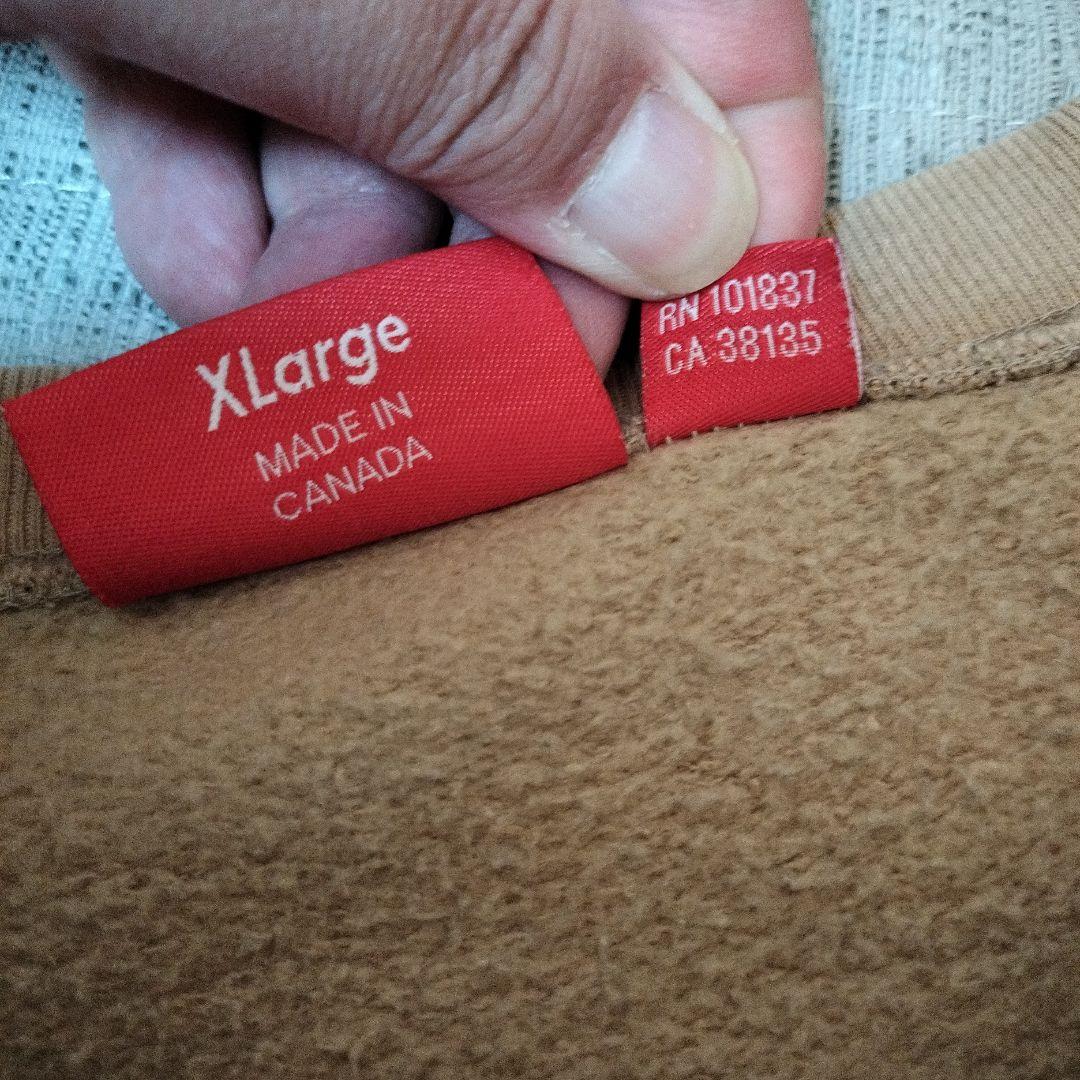 トップス 23ss Supreme Small Box Crewneck tan XL