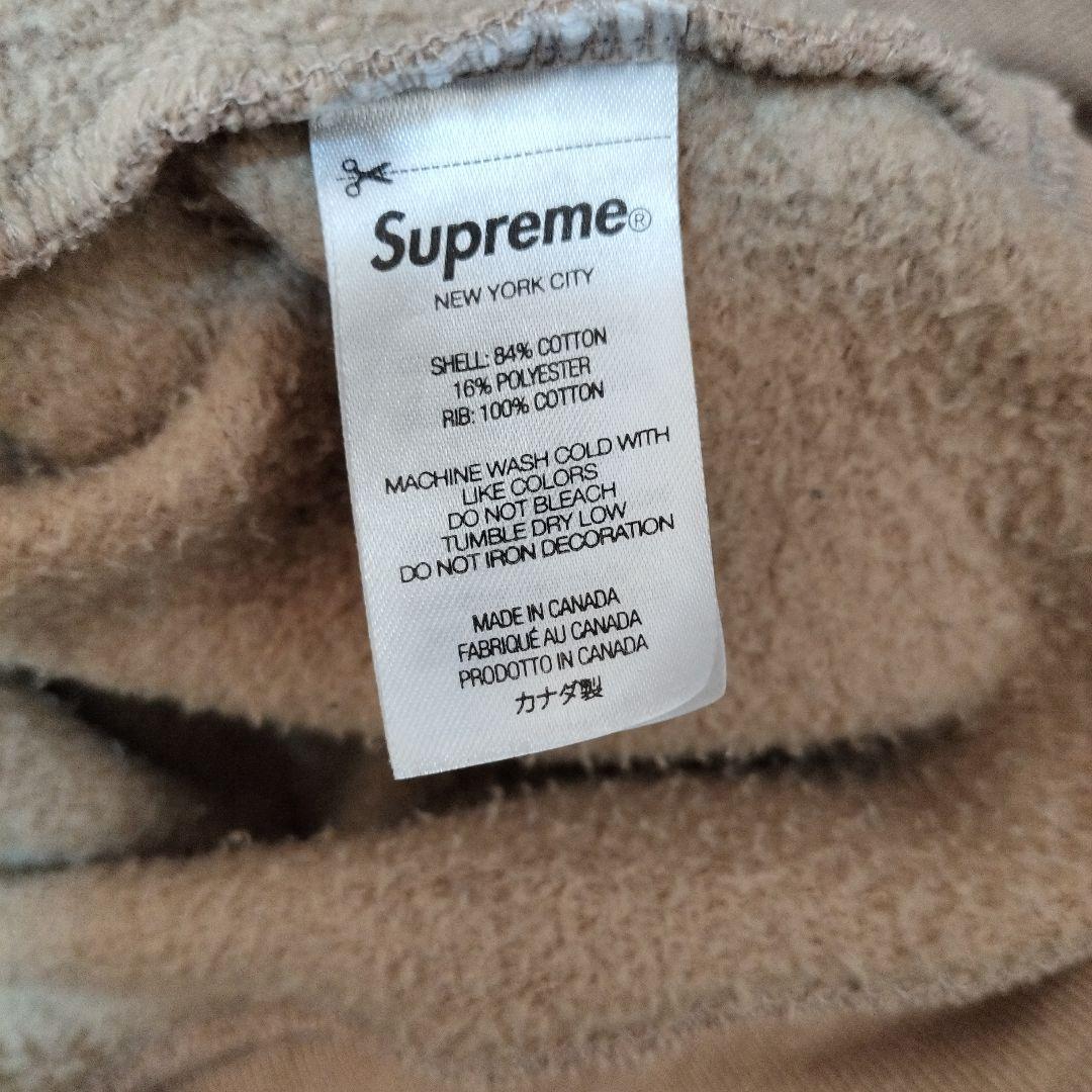 トップス 23ss Supreme Small Box Crewneck tan XL