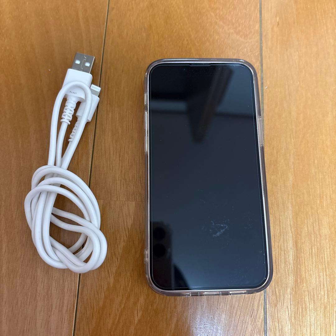 iPhone13mini 128GB ピンク 充電コード ケース フィルム付き