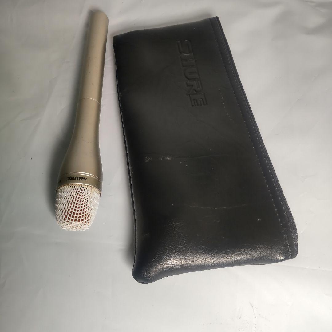 放送局用 インタビューマイク SHURE SM-63L