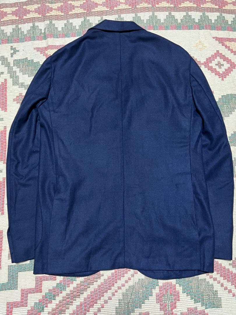 美品 De Petrilloネイビー ジャケット50 サイズ デペトリロ ナポリ