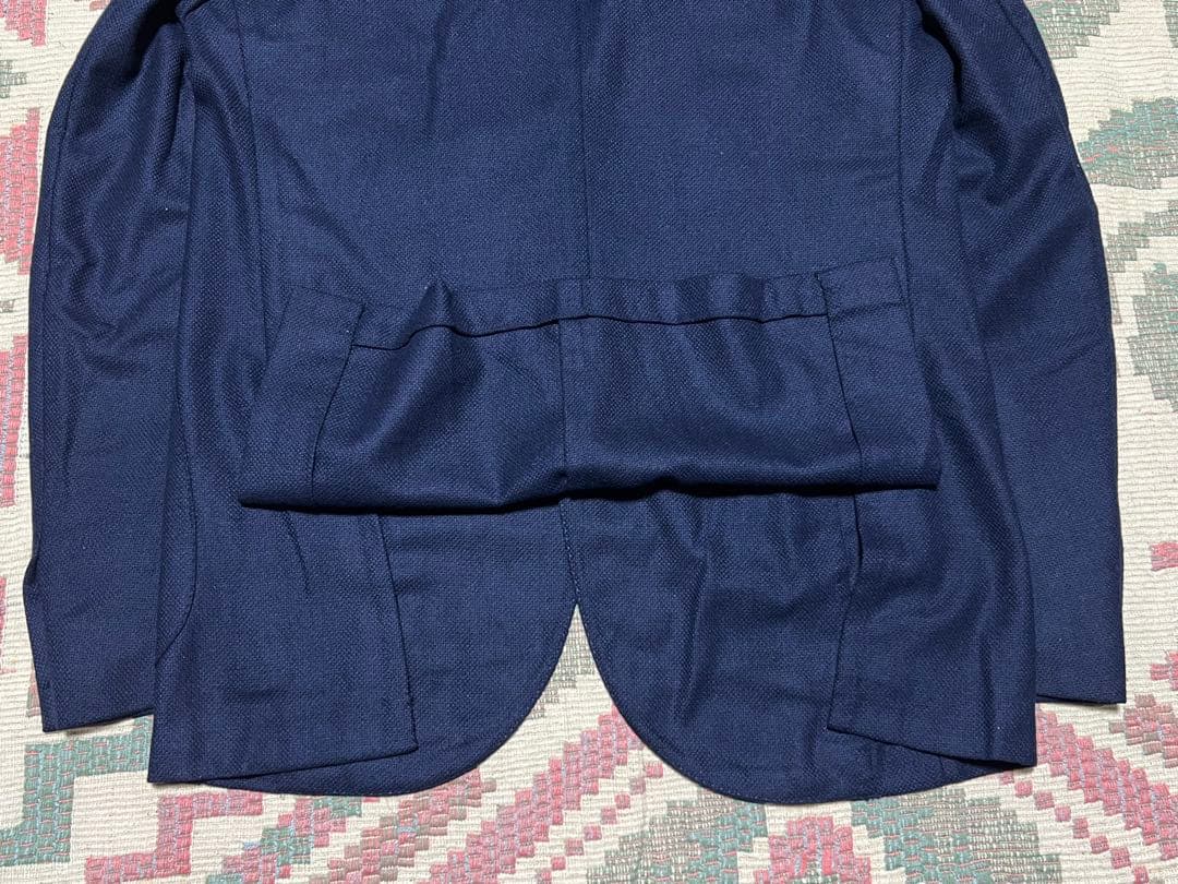 美品 De Petrilloネイビー ジャケット50 サイズ デペトリロ ナポリ