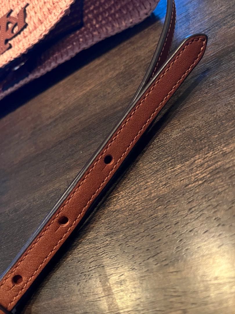 ラルフローレン　カゴショルダー　カゴバック