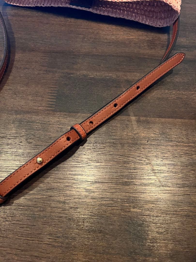 ラルフローレン　カゴショルダー　カゴバック