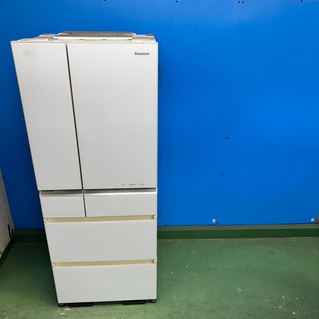 564 大型冷蔵庫　観音開き　6ドア　鏡面　自動製氷機　400L〜500L 美品