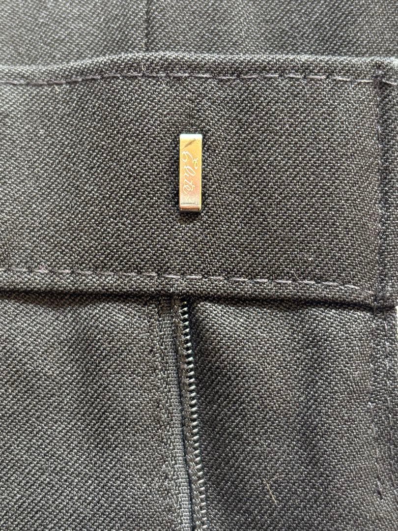 Levi'sアクションスラックス ブラックmade in USA 34×29