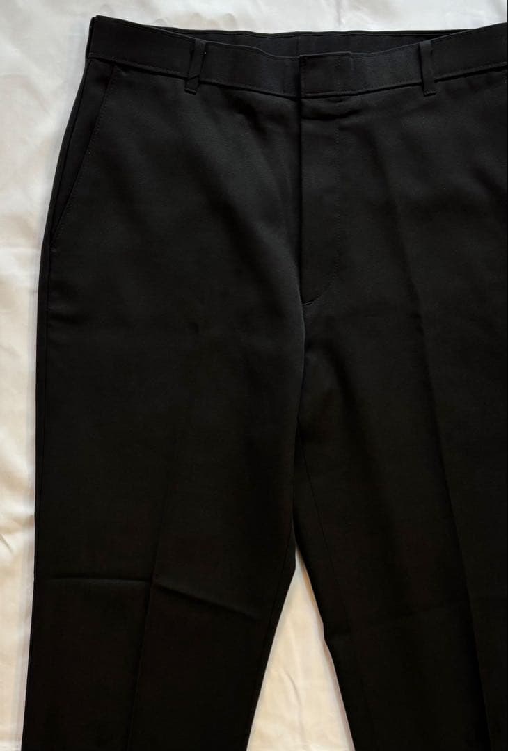 Levi'sアクションスラックス ブラックmade in USA 34×29