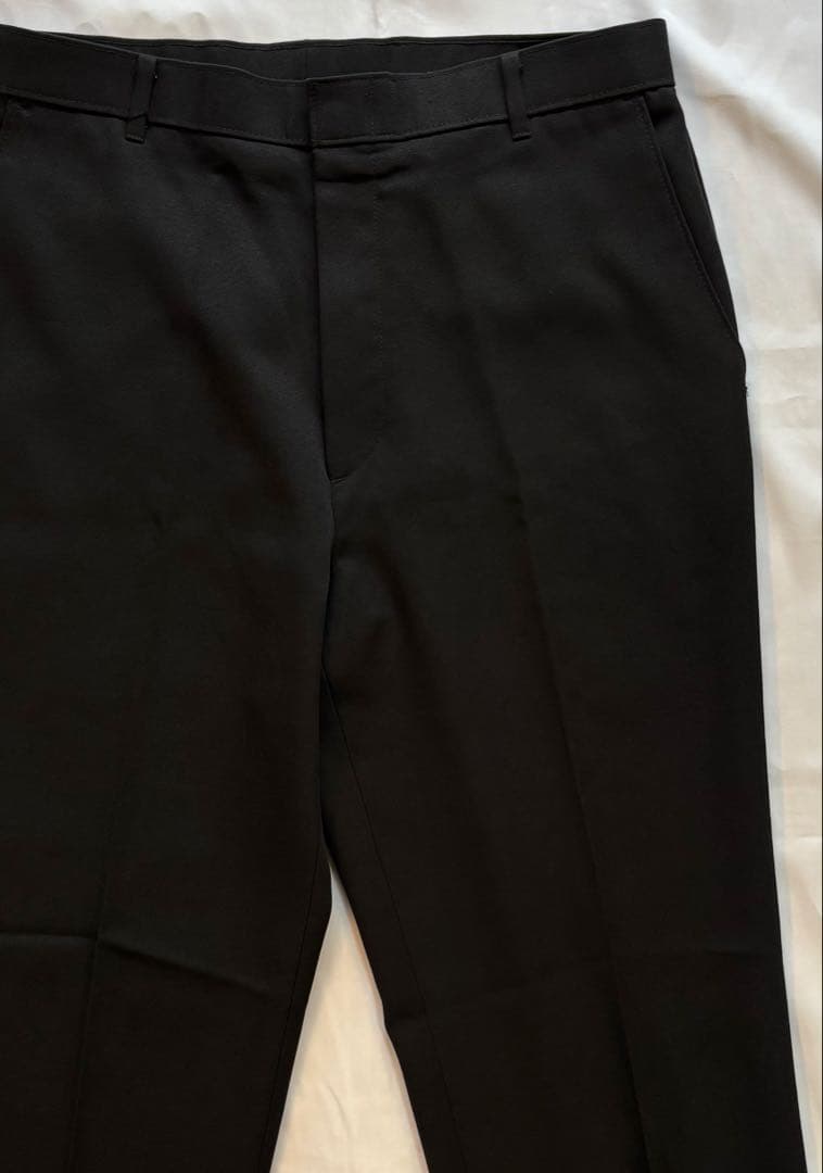 Levi'sアクションスラックス ブラックmade in USA 34×29