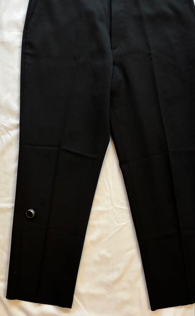 Levi'sアクションスラックス ブラックmade in USA 34×29