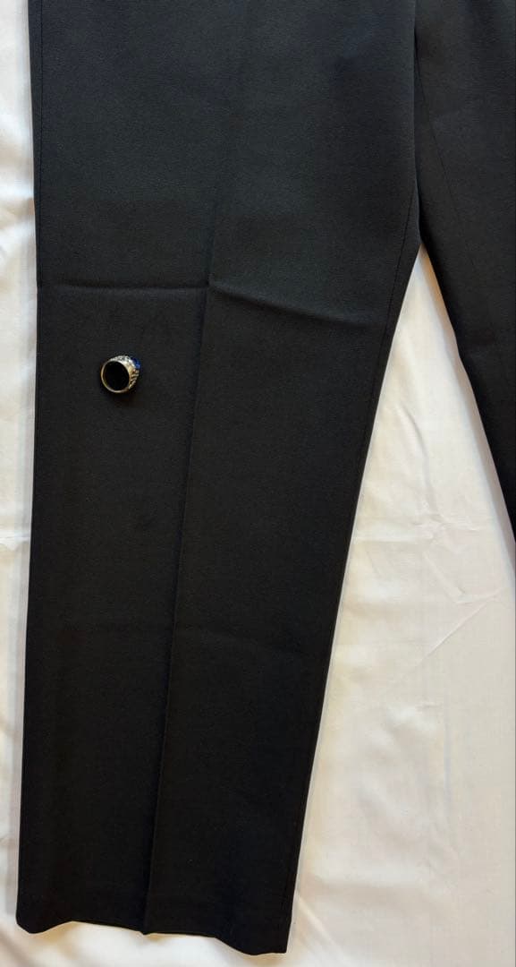 Levi'sアクションスラックス ブラックmade in USA 34×29