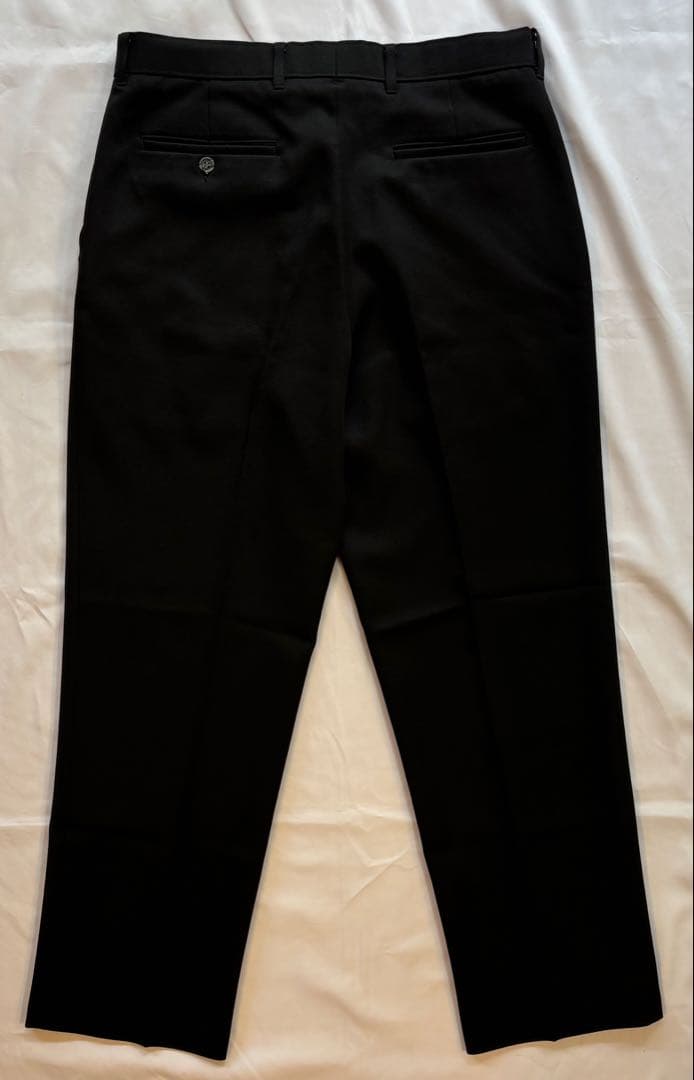 Levi'sアクションスラックス ブラックmade in USA 34×29