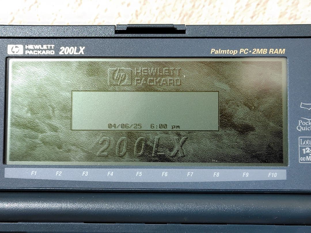 その他 HP 200LX 2-MB Palmtop PC