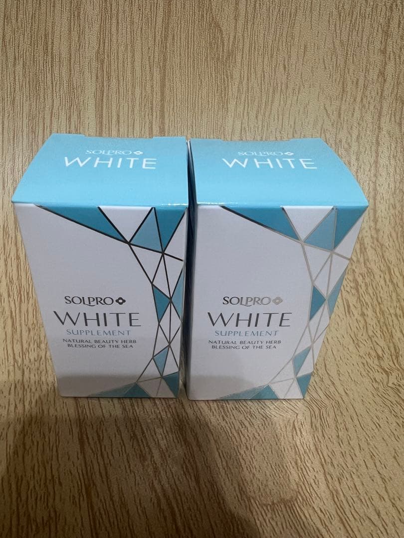 SOLPRO ホワイトサプリメント 30粒×2箱