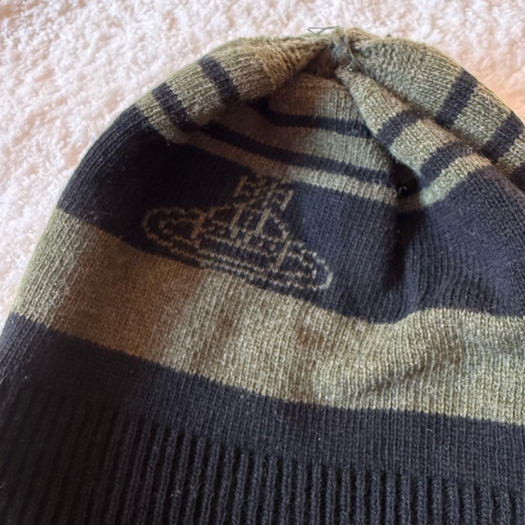 【美品】Vivienne Westwood オリーブグリーン ニット帽 希少