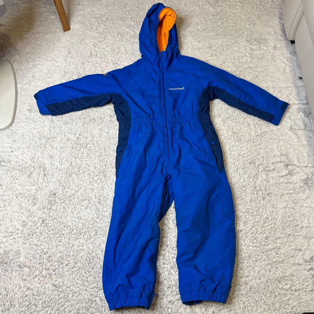 モンベル mont-bell スノーウェア つなぎ 110cm キッズ
