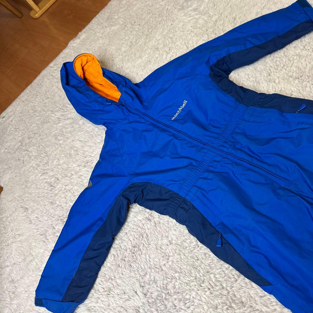 モンベル mont-bell スノーウェア つなぎ 110cm キッズ
