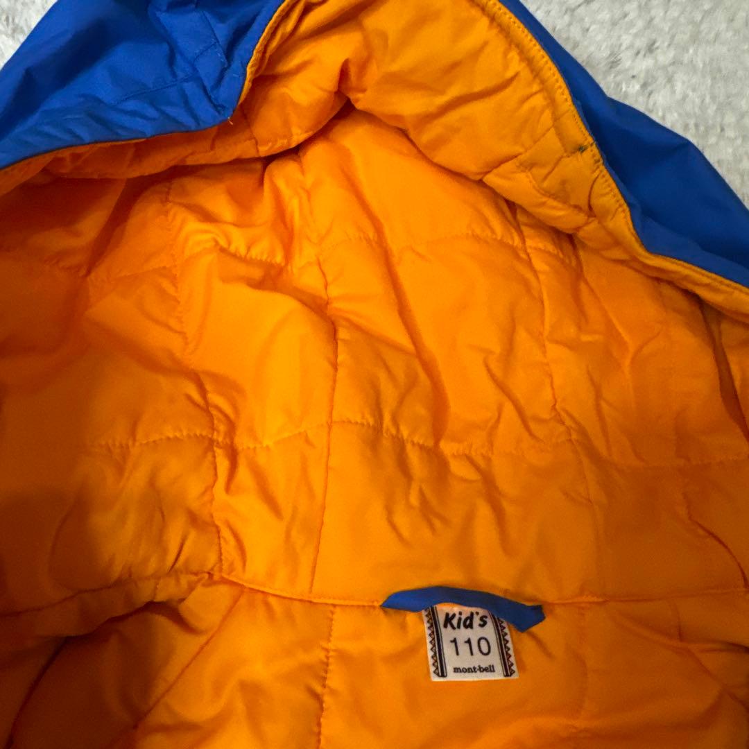 モンベル mont-bell スノーウェア つなぎ 110cm キッズ
