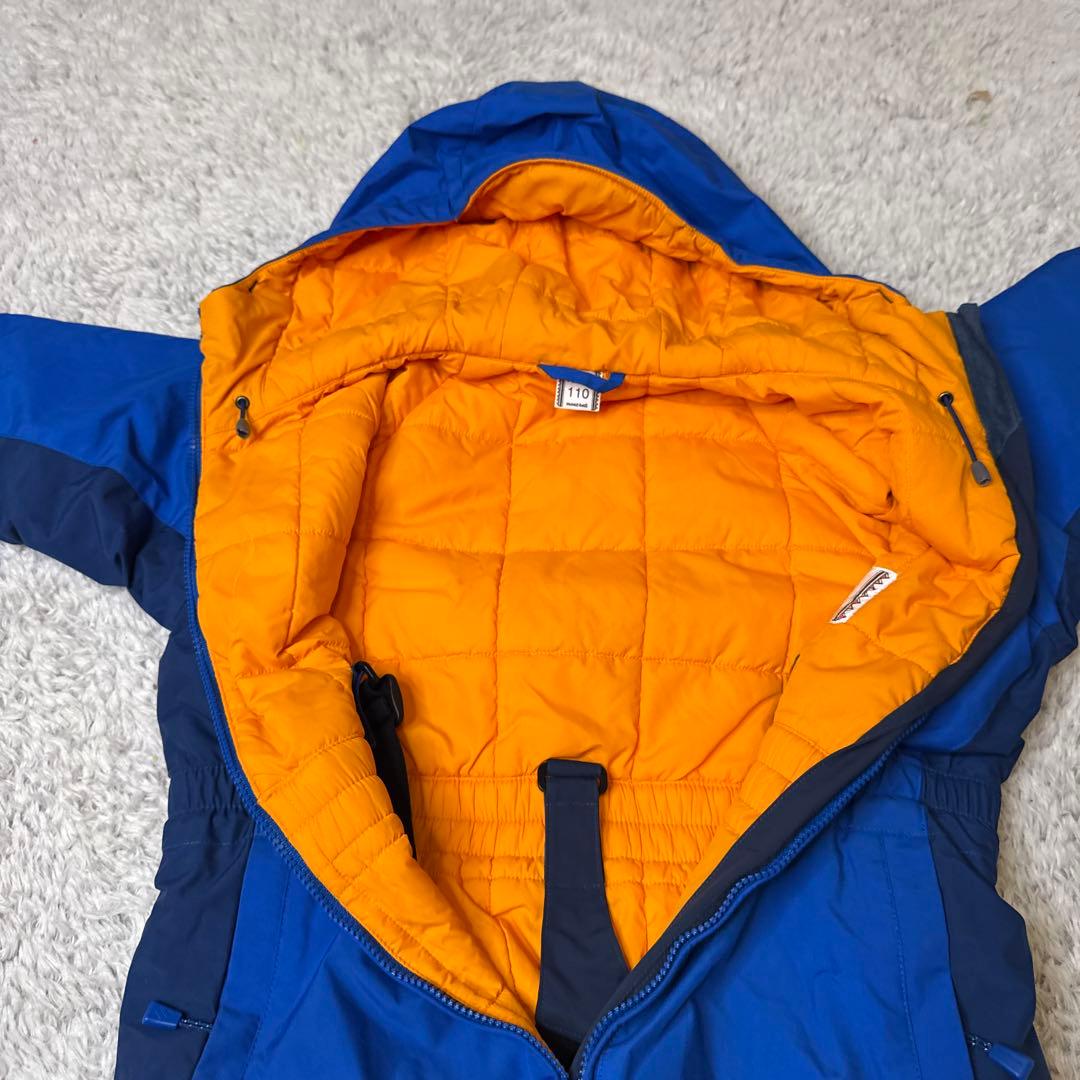 モンベル mont-bell スノーウェア つなぎ 110cm キッズ