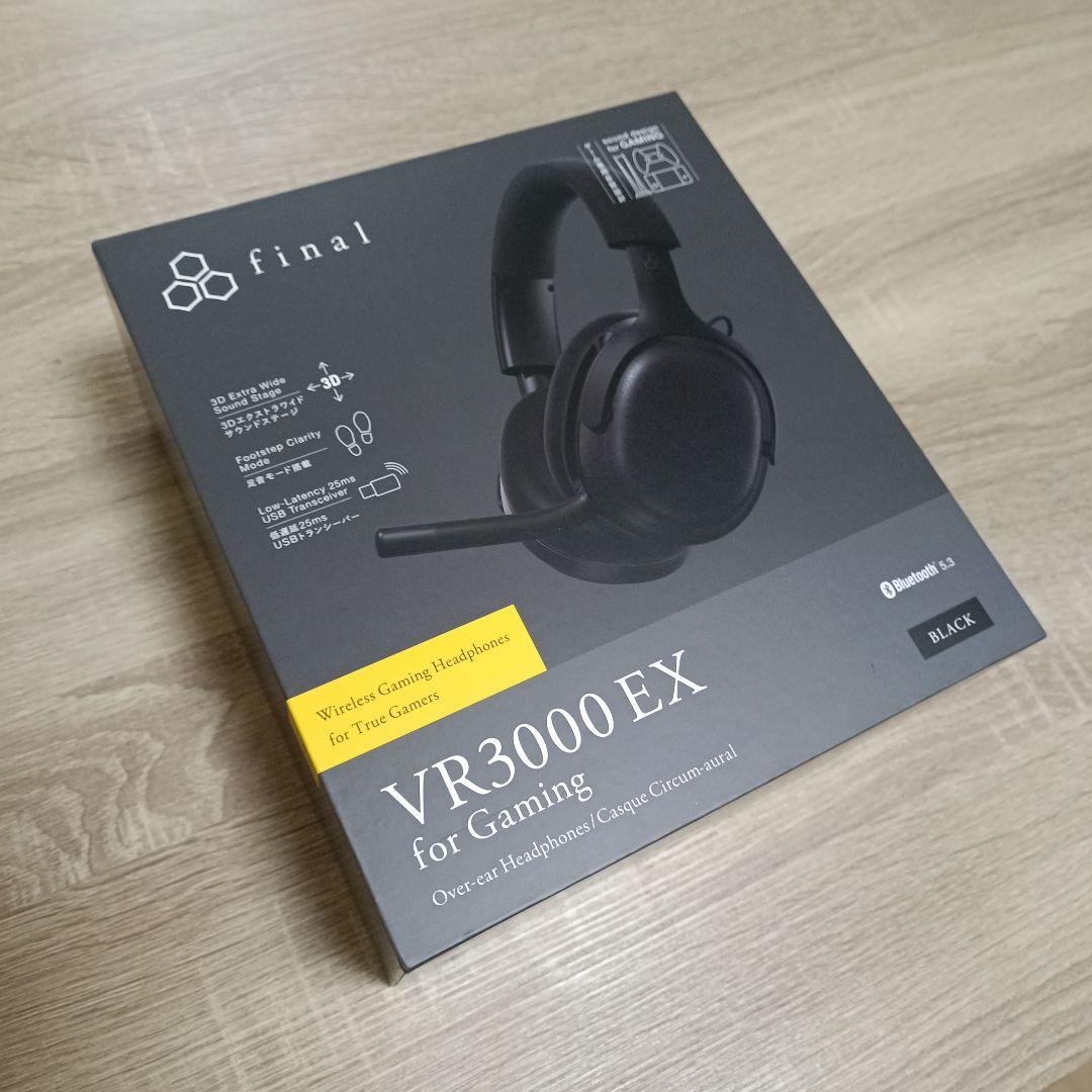 final VR3000 EX for Gaming ワイヤレスヘッドフォン