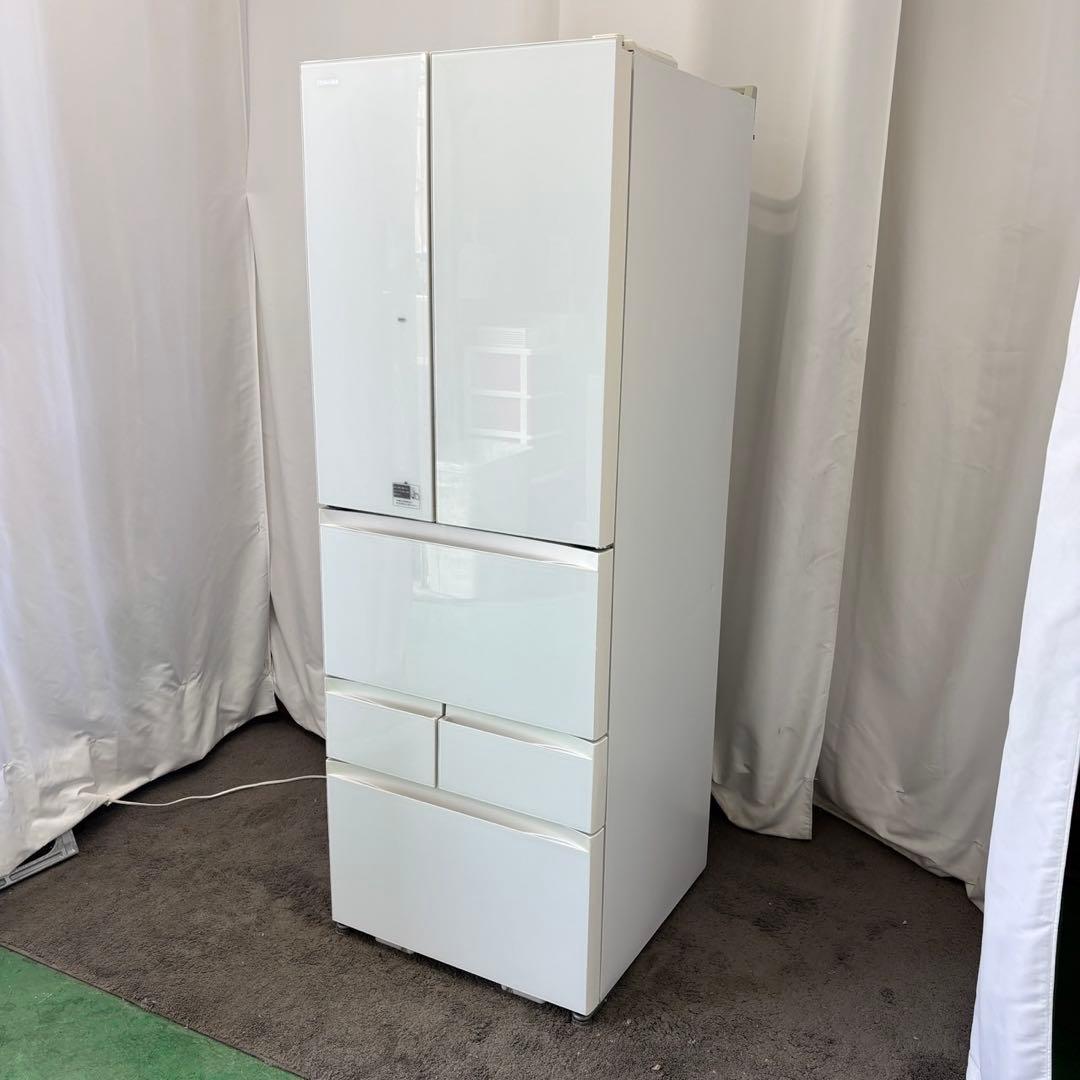 ★475 東芝　冷蔵庫　大型　508ℓ　フレンチドア　設置無料　中古　綺麗