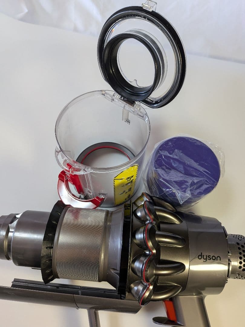 ie401　52分　ダイソン　コードレス　SV12　稼働品　分解洗浄済　動作保証