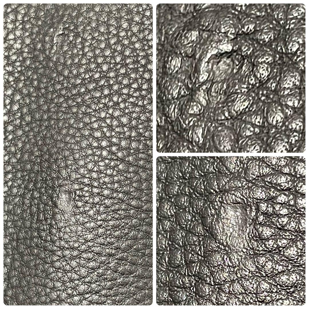 シボ革 ✨ ポーターウィズ 黒2way 3層 大容量A4オールレザー ビジネス