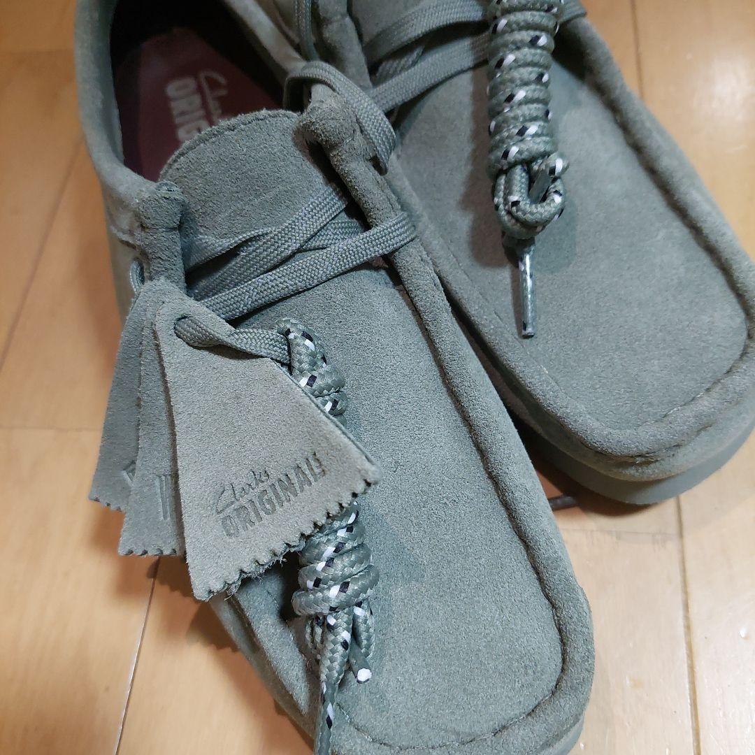 クラークス ワラビーゴアテックス