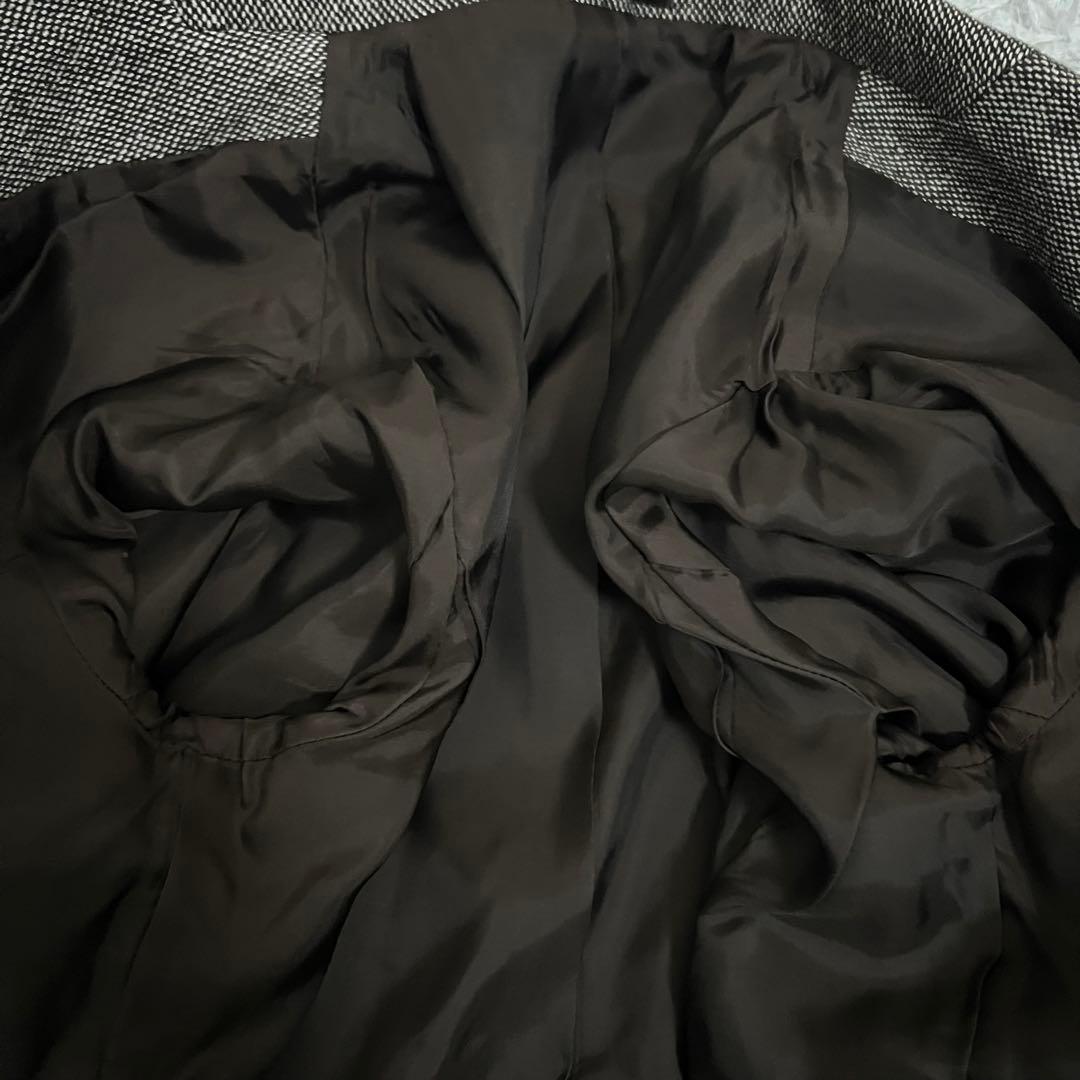 極美品✨大きいサイズ バーバリーロンドン ジャケット ツイード シルク 42 茶