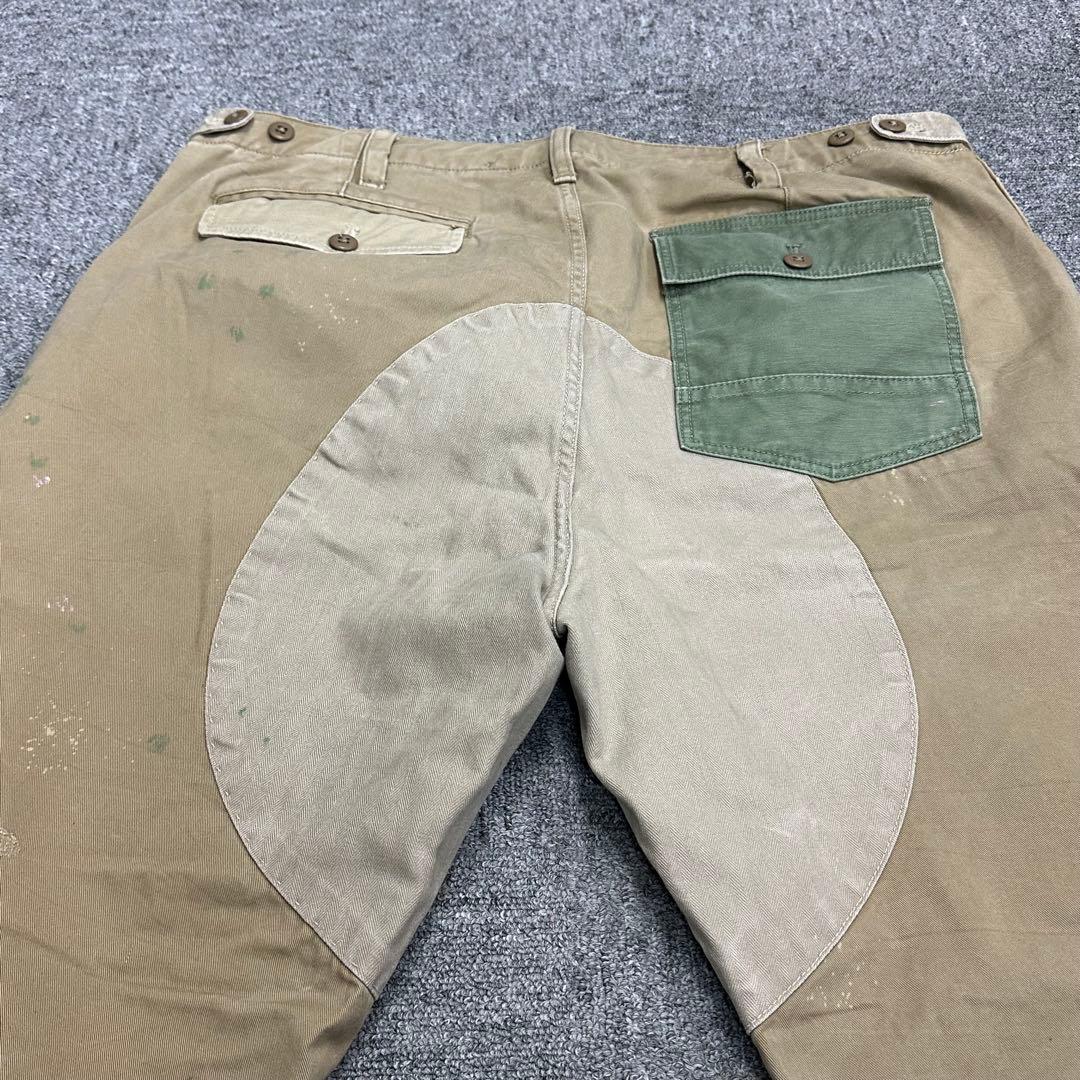 ポロ ラルフローレン リペア加工 チノパンツ W34 POLO