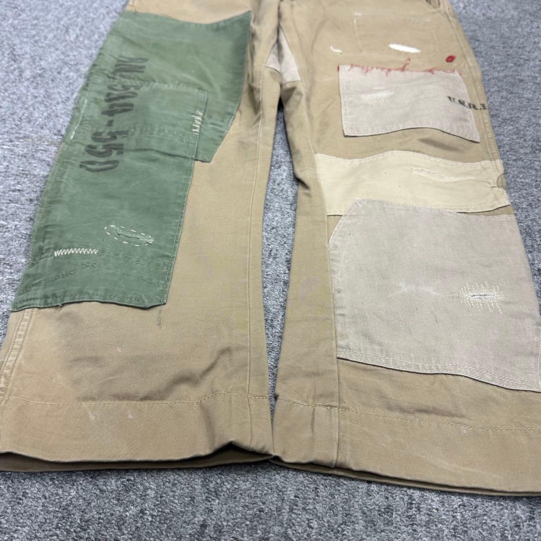 ポロ ラルフローレン リペア加工 チノパンツ W34 POLO