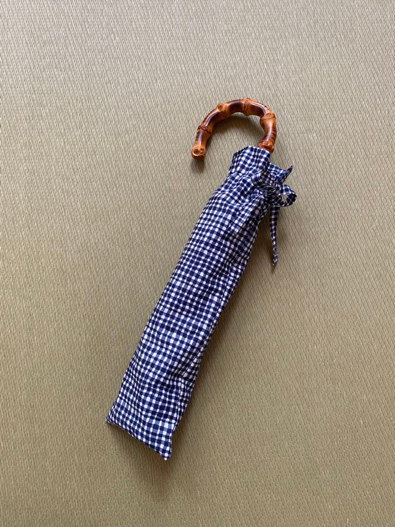 Bon Bon Store ボンボンストア　ドローイングチェック 折りたたみ傘