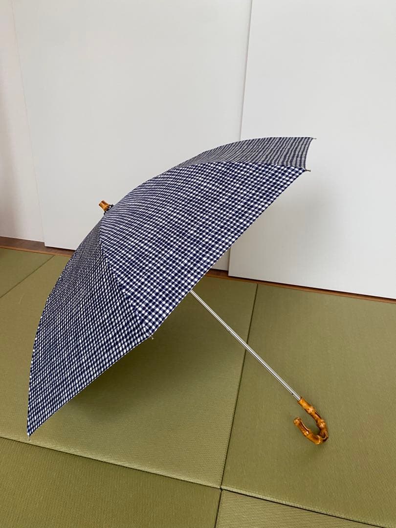 Bon Bon Store ボンボンストア　ドローイングチェック 折りたたみ傘