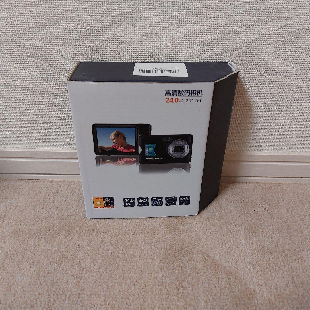 デジタルカメラ デジカメ コンパクト 最大1800万画素 2.7インチ液晶