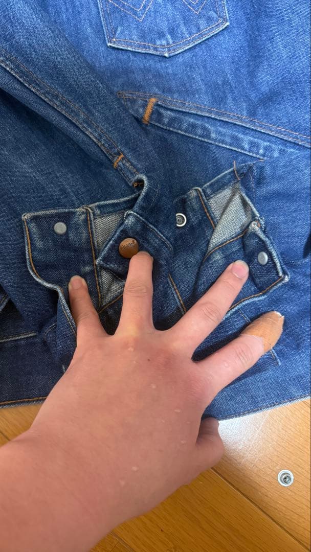 80s WRANGLER 126MJデニムジャケット44三角黒タグUSA製