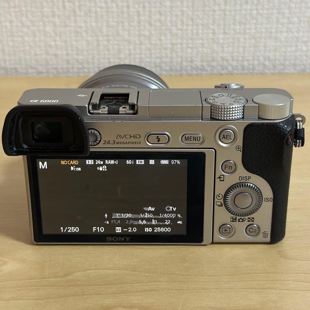 SONY α6000 ダブルズームレンズキットILCE-6000Y 動作品