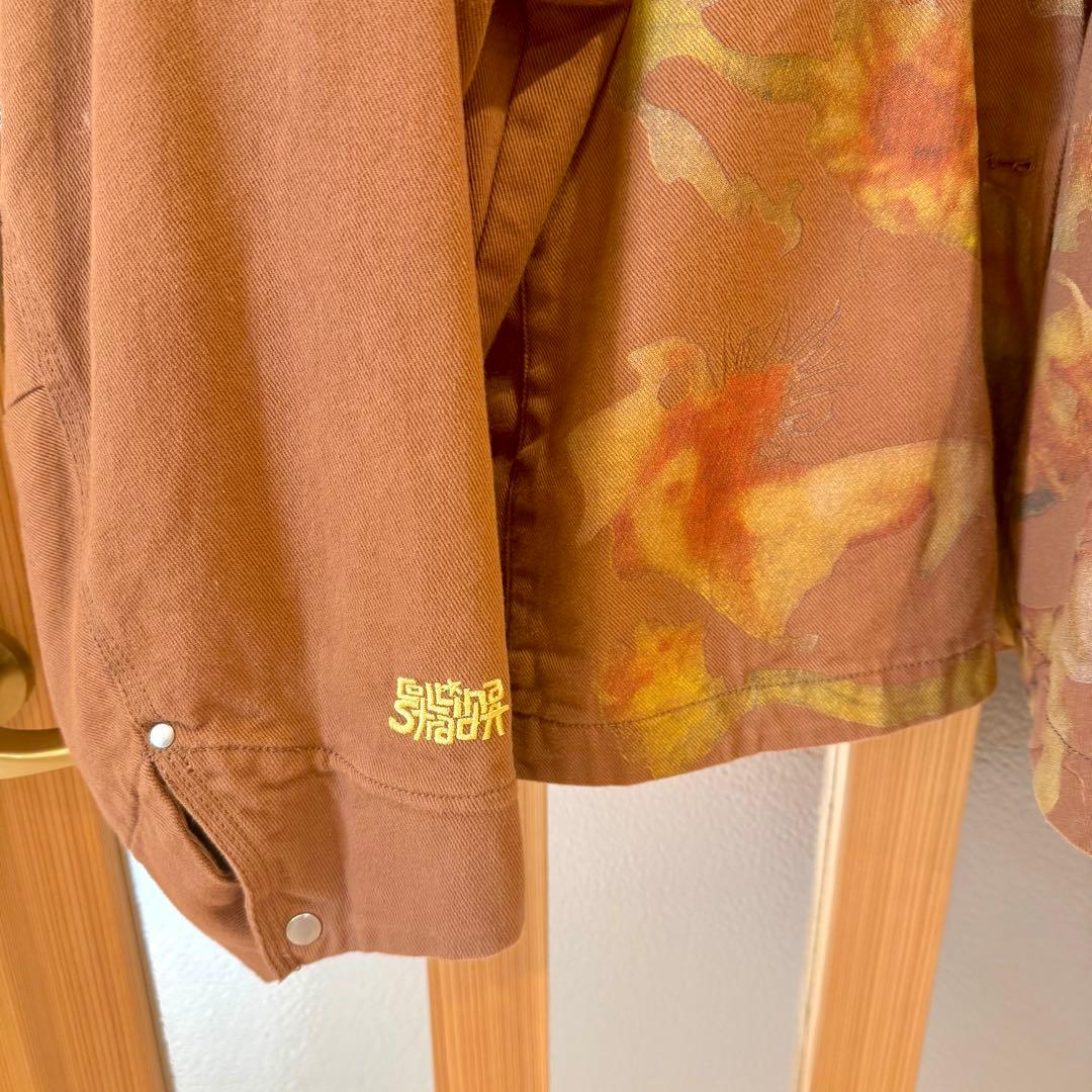 美品♡デシグアル　コリーナストラーダ　花　ブラウン　ジャケット　カバーオール