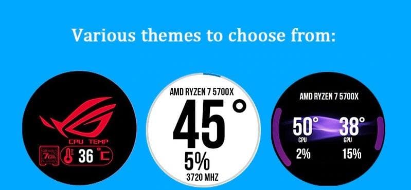 2.1インチ　セカンドディスプレイ（黒）