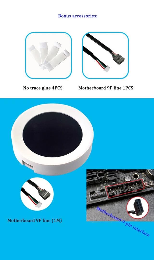 2.1インチ　セカンドディスプレイ（黒）