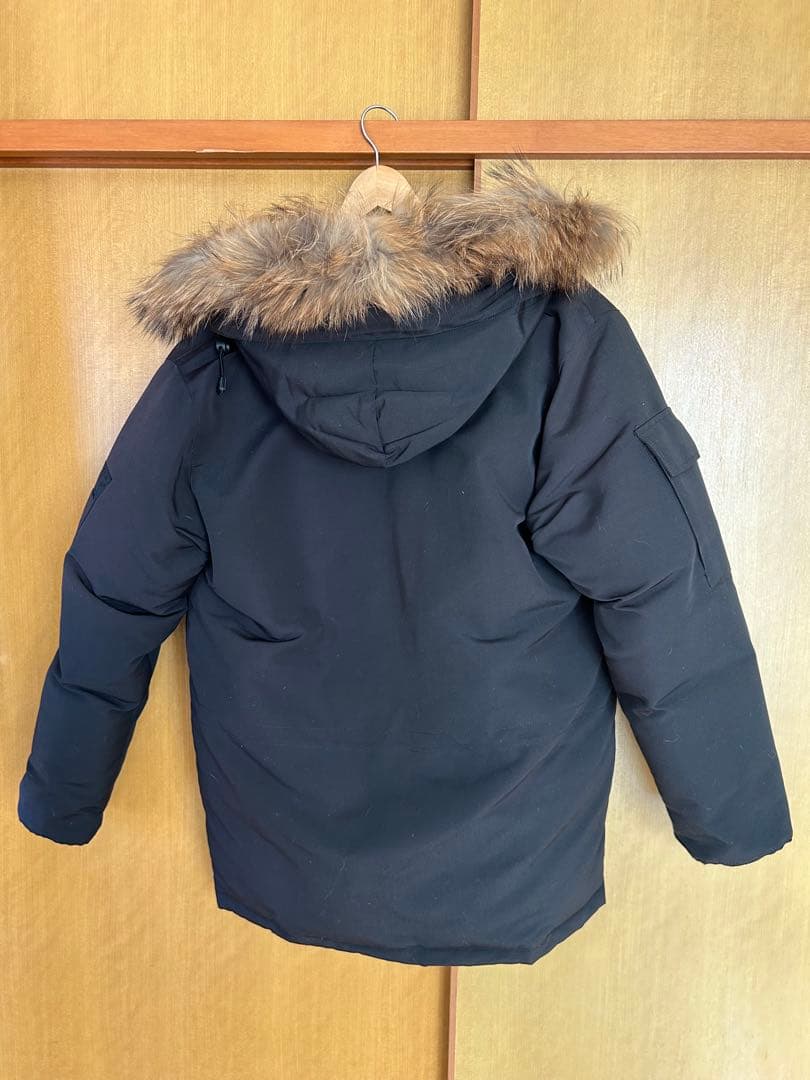   ブラック ダウンジャケット CITADEL