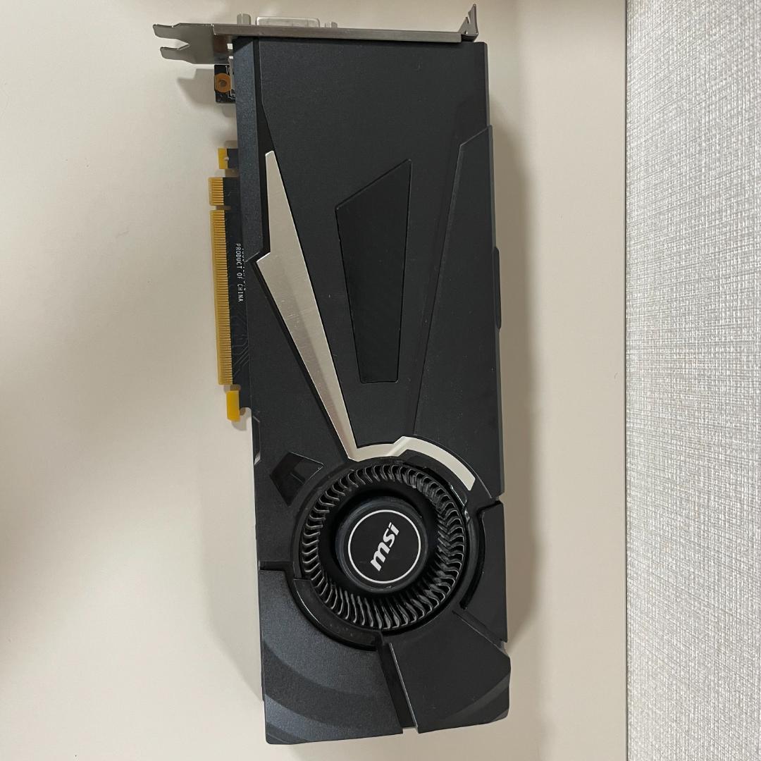 【MSI GTX 1070 AERO 8G OC】グラフィックボード