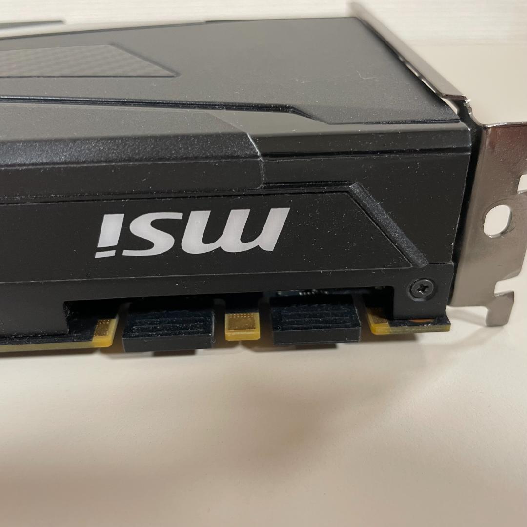 【MSI GTX 1070 AERO 8G OC】グラフィックボード