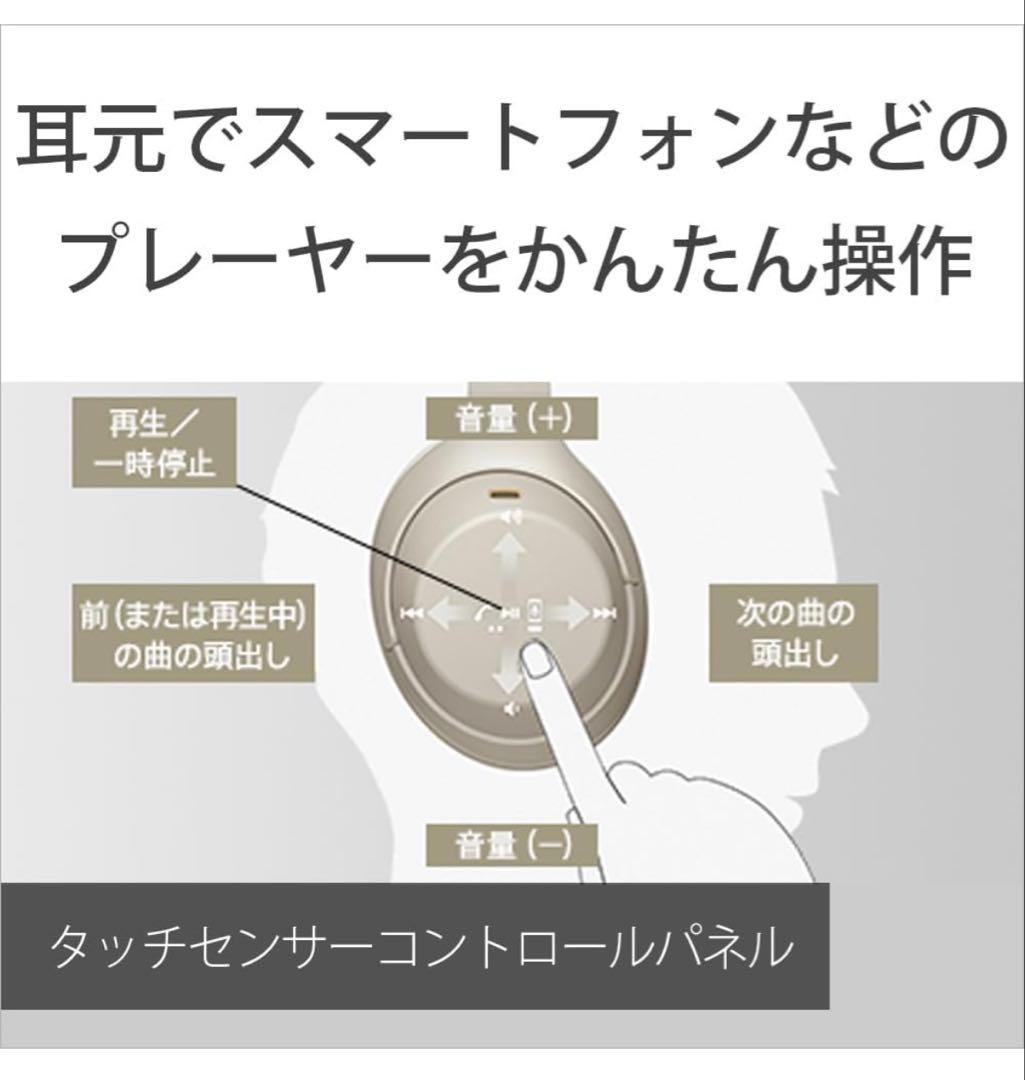 ソニー(SONY)ワイヤレスノイズキャンセリングヘッドホンWH-1000XM4