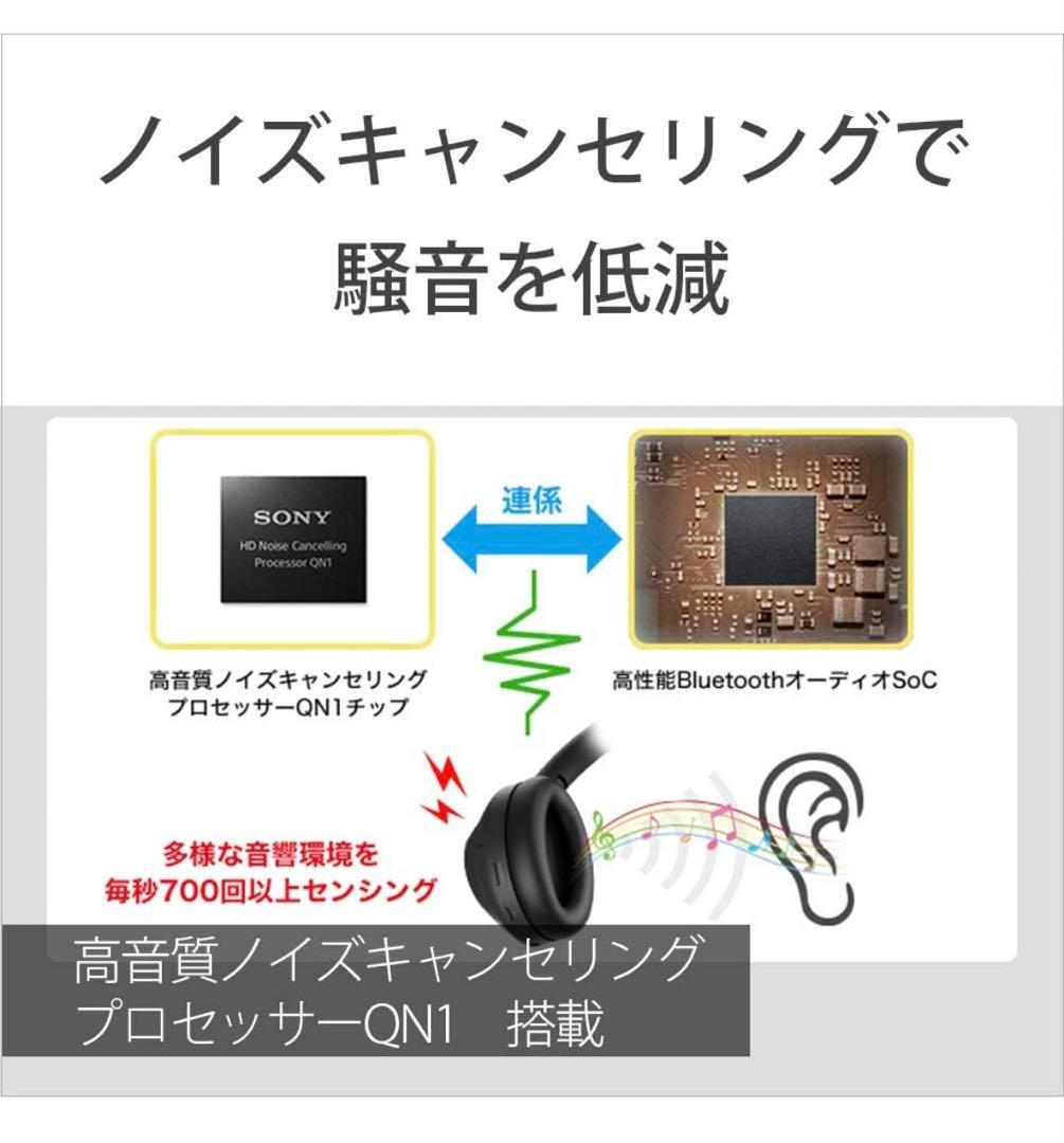 ソニー(SONY)ワイヤレスノイズキャンセリングヘッドホンWH-1000XM4