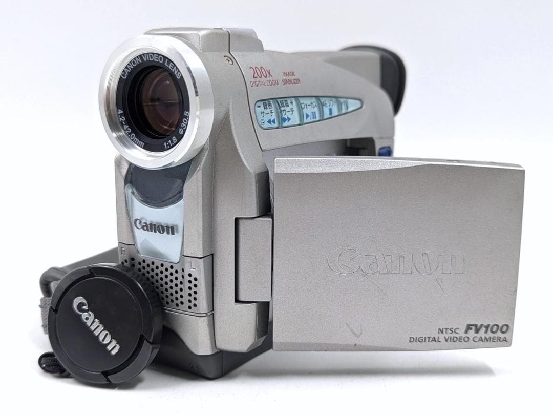 miniDVのダビングに！ Canon ビデオカメラ DM-FV100