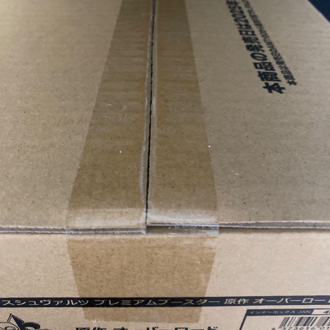 即日発送　プレミアムブースター 原作オーバーロード　未開封　1カートン