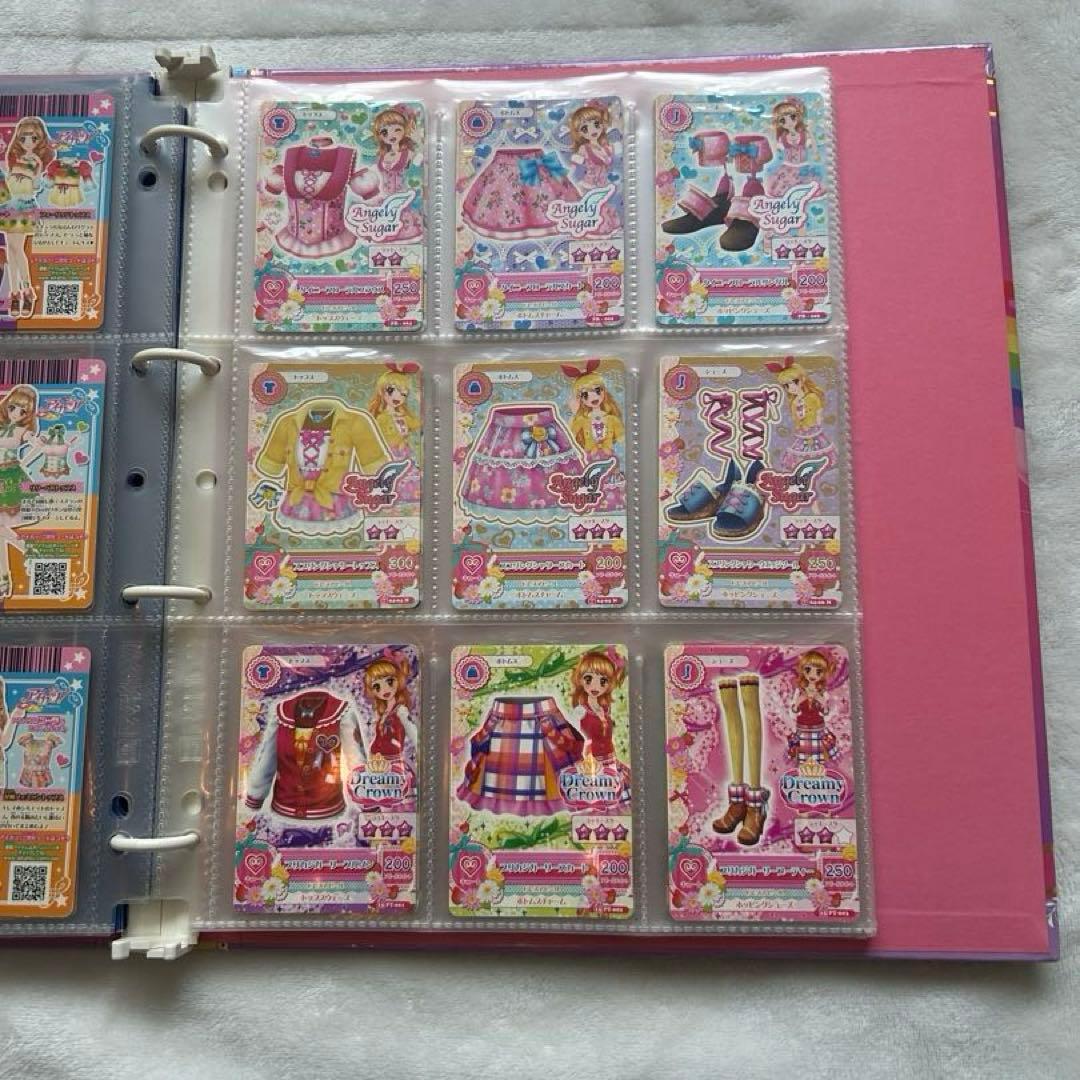 アイカツ 9ポケットバインダー＋アイカツカード78枚セット