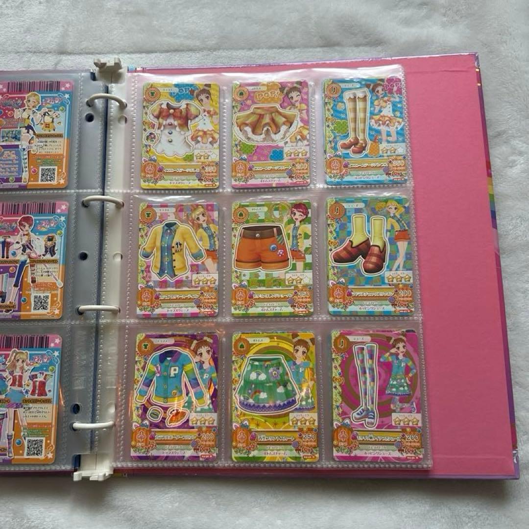 アイカツ 9ポケットバインダー＋アイカツカード78枚セット