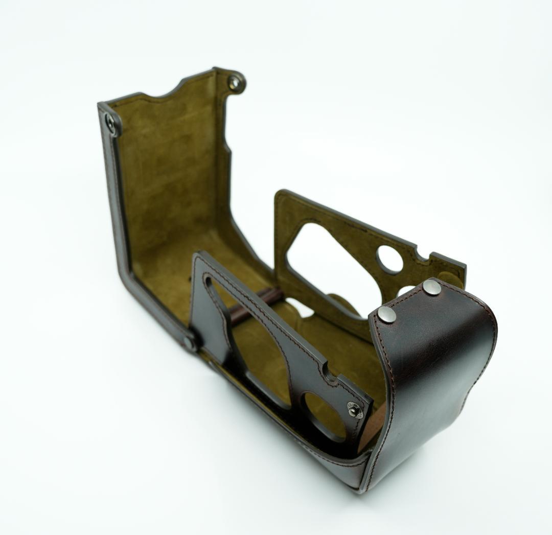 本革 新品 Rolleiflex 二眼 2.8F/3.5F用カメラケース