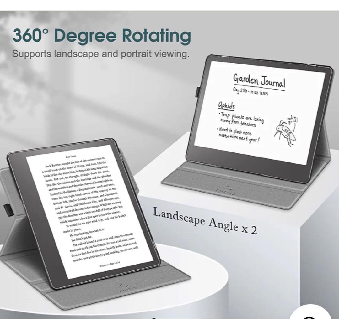 O.S　新品　Kindle Scribe専用ケース FINTIE